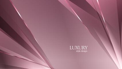 Elegant Geometric Abstract Pink Gradient Design.