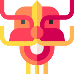 dragon illustration on a white background    