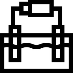 electrolysis illustration on a white background    