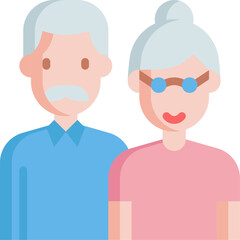 family illustration on a white background   