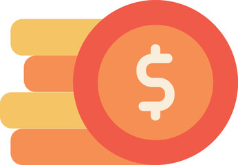 financial illustration on a white background   