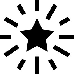 fireworks  illustration on a white background    