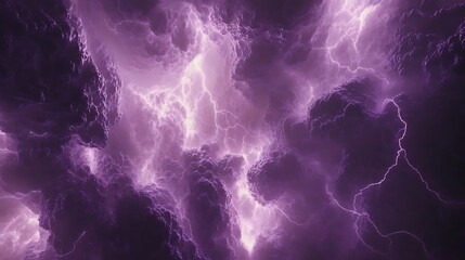 Fototapeta premium Stormy clouds with lightning (1)