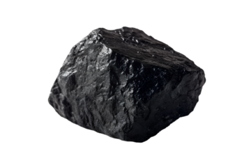 Lump of Coal Black Coal Rock Texture Image