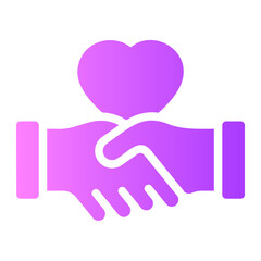 customer gradient icon
