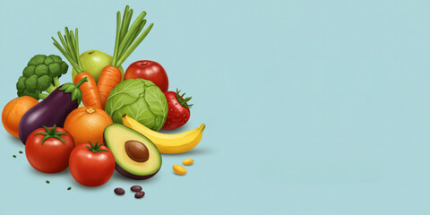 vegetables and fruits