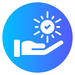 Purpose gradient icon