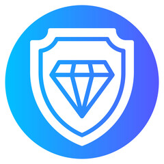 shield gradient icon