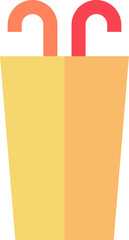 umbrella stand illustration on a white background        