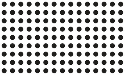 abstract simple black grid dot pattern can be used background.