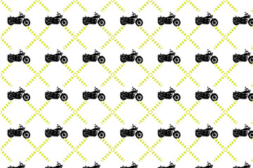 seamless pattern with black and white background design 