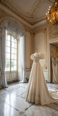 bride in wedding dress