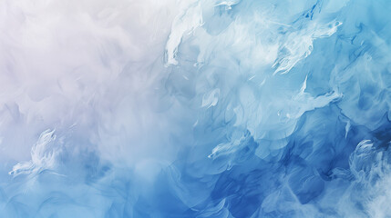 Obraz premium Blue watercolor. Colorful multicolored art painting texture. Abstract painting with vibrant colors