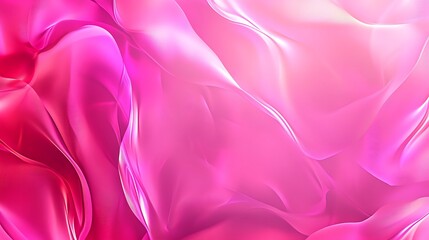 Obraz premium Abstract vibrant pink fluid design