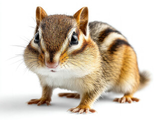 Obraz premium Eastern Chipmunk Isolated
