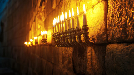 hanukka, candle, candlelight, middle east, glasses, large, oil, religion, religious, three, tradition, jewish, night, jerusalem, jew, menorah, box, dark, orthodox, symbol,2026,2027