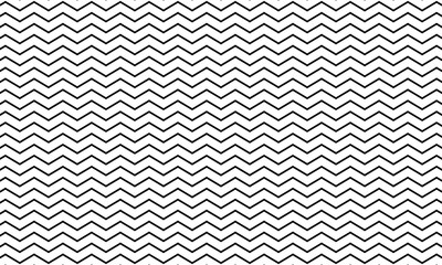 Black and white diagonal contrasting stripes with a zigzag on all sheet  . Vector Illustration . EPS 10 .  