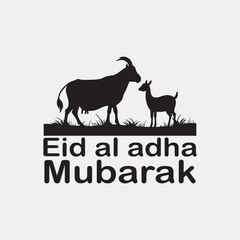 Eid silhouette vector, Animal Icon, Islamic mosque, silhouette, sheep, graphic design, vector art, Vector illustration, Muslim holiday, Islamic celebration,
