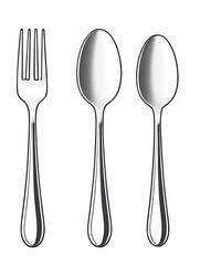 household cutlery, restaurant cutlery, cafe cutlery, gold cutlery set, black cutlery set, designer fork and spoon, vintage fork and spoon, rustic cutlery, minimal cutlery, luxury fork and spoon, every