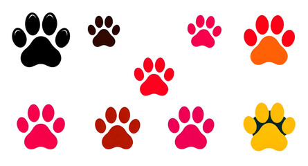 Paw icon, Paw vector, Paw illustration, Animal paw, Dog paw, Cat paw, Bear paw, Wolf paw, Pet paw print, Paw print vector, Realistic paw, Cartoon paw, Flat paw design, Minimal paw icon, Paw clipart, P