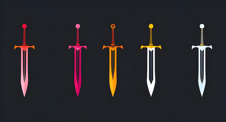 royal swords, epic swords, heroic swords, dueling swords, sword pack, armory swords, weapon icons, fantasy weapon set, sword art, classic swords, combat swords, sword bundle, blade collection, warrior