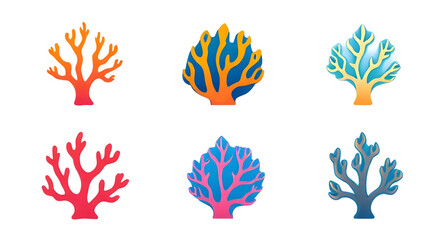 Coral icon, Coral vector, Coral illustration, Marine coral, Sea coral, Underwater coral, Coral reef, Ocean coral, Coral silhouette, Coral outline, Colorful coral, Realistic coral, Flat coral icon, Min