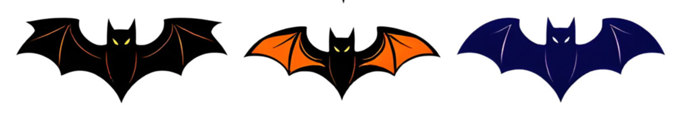 bat vector set