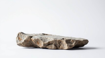 Obraz premium Rough-Hewn Stone Slab: A Minimalist, Textural Study