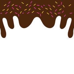 Melting Chocolate Illustration