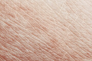 Fototapeta premium A close-up photo showing the intricate pattern and texture of human skin in detail