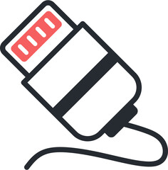 Obraz premium cable lightning