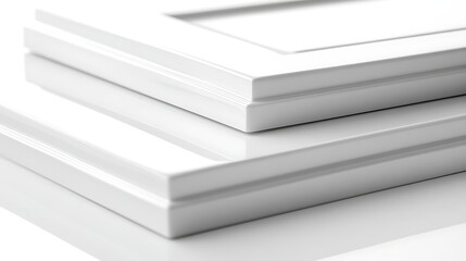 White kitchen cabinet detail