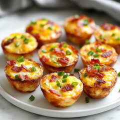 Low Carb Turkey Bacon Bites