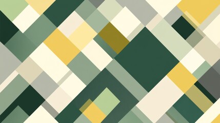 Minimalistic geometric shapes abstract squares and diamonds in urban digital art