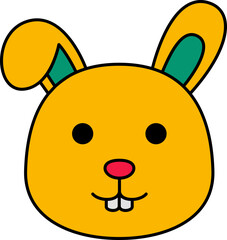 Easter Day Element Vector Illustration