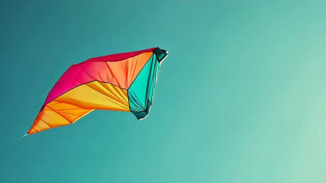 colorful kite flying in the sky