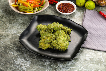 Indian cuisine - Mint chicken tikka