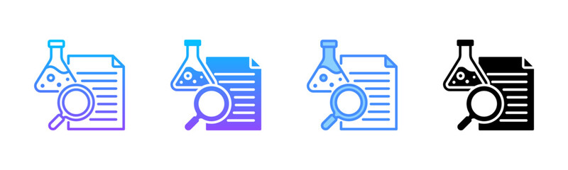 Science Multi Style Icon Set