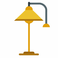 vector illustration of a lamp