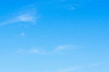 5月の朝　爽やかな青空と雲01