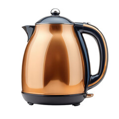 Elegant Copper Electric Kettle with Black Accents for Kitchen appliance