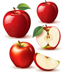 Apple vector illustration