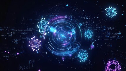 Abstract scientific illustration - Powered by Adobe