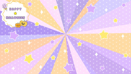 動画配信用の背景26ハロウィン