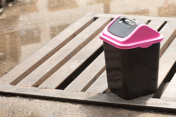 plastic box  on a white background,with clipping path
