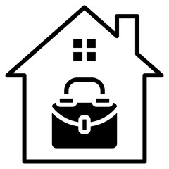 Property Portfolio outline mixed icon