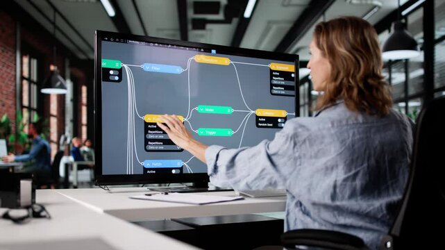 Engineers Using Node Editor For AI Research