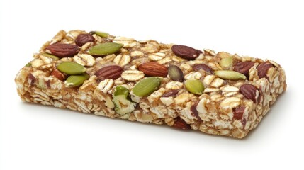 Delicious Nutty and Seed Granola Bar,  Perfect for a Healthy Snack or Breakfast