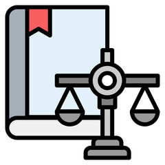 Property Regulation outline color icon