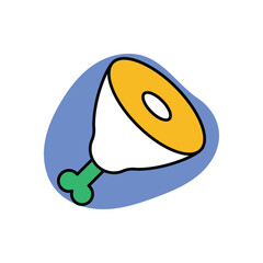 Meat Icon vector stock illustration